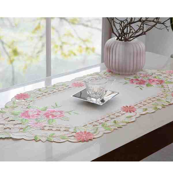 Caminho De Mesa Amsterdã 40 X 150 Cm Jolitex