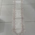 Caminho De Mesa Bordado  Em Guipir  04