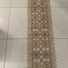 Caminho De Mesa Bordado  Em Guipir  06