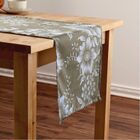 Caminho De Mesa Firenze Gardênias - 43x140cm