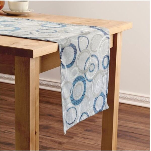 Caminho De Mesa Jacquard Tripolli Asteca Bege - 43x140cm