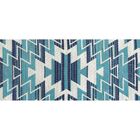 Caminho De Mesa Jacquard Tripolli Nilo Azul - 43x220cm