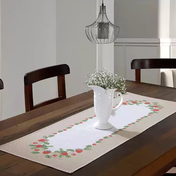 Caminho De Mesa Limpa Fácil Impermeável Clean Döhler Estampa: