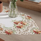 Caminho Para Mesa Jolitex Bordado Florença 0,40cmx 1,50m Lara