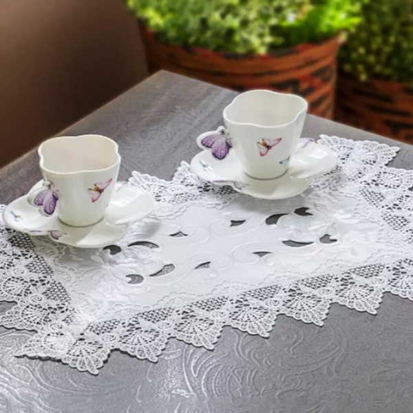 Caminho Para Mesa Jolitex Rendado E Bordado Buenos Aires 0,30