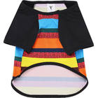 Camisa Pet Listrada Roupa Proteção Solar Camiseta Cachorro Ta