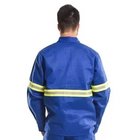 Camisa Profissional Eletricista Nr10 Manga Longa Faixa Reflet