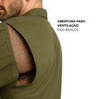 Camisa Profissional Masculina Manga Longa Modelo Pescador Tra
