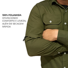 Camisa Profissional Masculina Manga Longa Modelo Pescador Tra