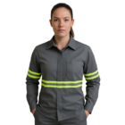 Camisa Proifssional Proteção Antiácido Repelentes Agentes Quí