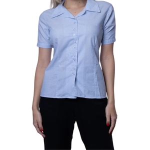 Foto de Camisete Fil Fil Manga Curta Azul Plácido  Gg  Azul Plácido