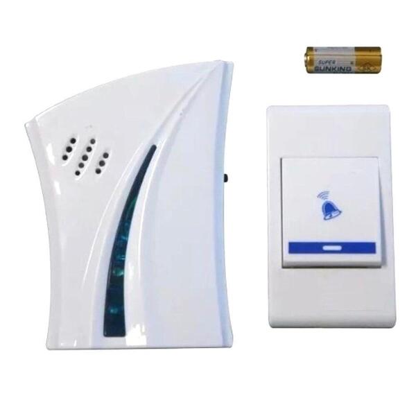 Campainha Anunciador Sem Fio Ding Dong 16 Toques Alcance 100