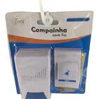 Campainha Anunciador Sem Fio Ding Dong 16 Toques Alcance 100