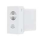 Campainha Cigarra 4,5x2,5cm Branco Modulare Fame