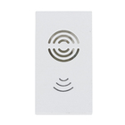 Campainha Cigarra 4,5x2,5cm Branco Modulare Fame