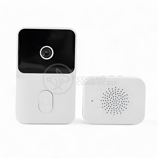 Campainha De Vídeo Inteligente Com Áudio Bidirecional E Câmer