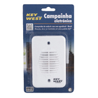 Campainha Eletrônica de Embutir  Bivolt Branca 6330 DNI