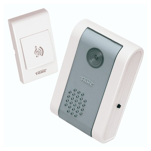 Campainha Musical Sem Fio Fame Com 32 Melodias Branca 220v