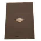 Campainha Musical Tok Glass Bronze Lumenx