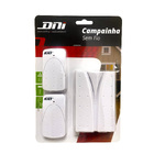 Campainha sem Fio Pilha Acompanha 2 Acionadores Sons Diferentes 6395 DNI