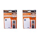 Campainha Sem Fio Foxlux Cad 3 Bivolt Kit 2 Un