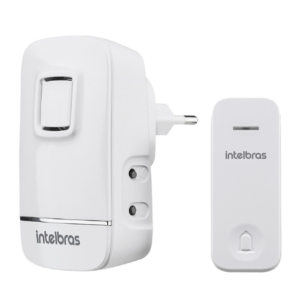 Campainha Tecnologia Sem Fio E Sem Pilha Cik 200 Intelbras