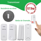 Campainha Tecnologia Sem Fio E Sem Pilha Cik 200 Intelbras