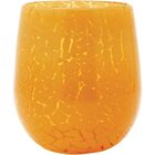 Campbell Vaso Decorativo Enfeite 19x16x16cm Vidro Amarelo
