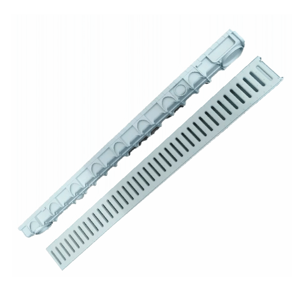 Canal Cinza Compact Grelha  H3.5  100 X 11 X 5,7 Odem