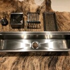 Canal Organizador Calha Inox Pia Úmida Cozinha Americana