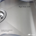 Canal Organizador Calha Úmida Escorredor 50 X 40 Inox Tubrax