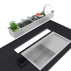 Canal Organizador Inox Polido 105cm GhelPlus