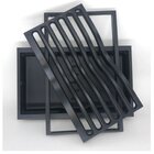 Canal Organizador Para Pratos Modular Preto - Metasul