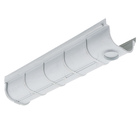Canal para Escoamento pluvial com Média Vazão de Polipropileno Natural 50x13x7.5cm Branco Odem