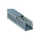 Canaleta 100x100mm Recorte Aberto Cinza 2 Metros - Dutoplast