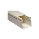 Canaleta 110x50mm Lisa Fechada Creme 2 Metros - Dutoplast