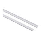 Canaleta 2 Divisórias Cabos Fios Fita Dupla Face 2mt Branco