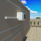 Canaleta 80x80 2Metros AC8080 Helaclima HellermannTyton