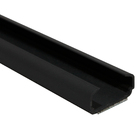 Canaleta Arredondada 10x22x2 Preta com Adesivo Dexson Schneider