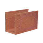 Canaleta Cerâmica 14x14x24cm Cerâmica Nova Conquista