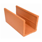 Canaleta Cerâmica U 11,5x14x24cm Cerâmica NS FATIMA