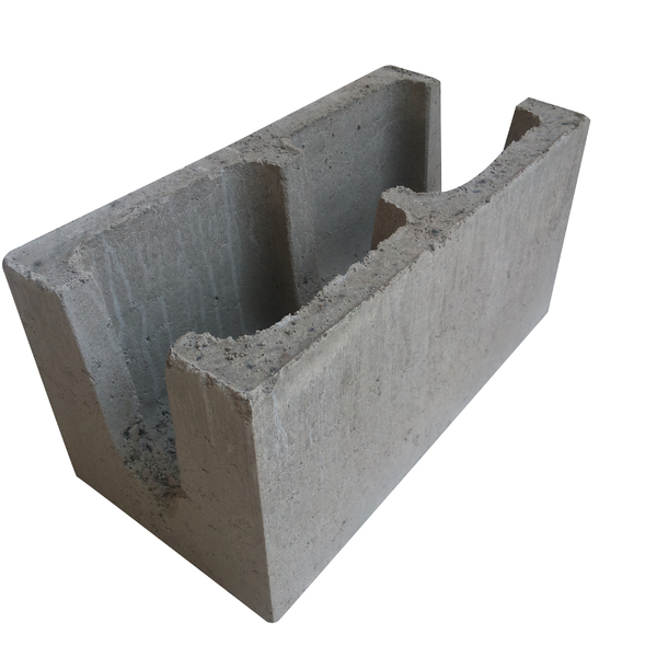 Canaleta de Concreto 19x19x39cm LA-J Lucas