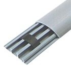 CANALETA PISO ADES 75X17MM 2M HELLERMANN