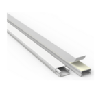 Canaleta Preta 5 Metros Com Fita Adesiva Dupla Face Cola Marc