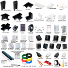 Canaleta Preta  10 Metros Com Fita Adesiva Dupla Face Cola Ma