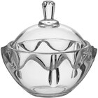 Cancan Potiche 18x18x18cm Vidro Transparente Com Tampa