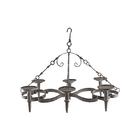 Candelabro Retrô De Teto Clássico