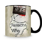 Caneca 13 Reasons Why Black