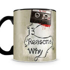 Caneca 13 Reasons Why Black
