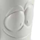 Caneca 300ml ''zé Rostress' Ceraflame Gourmet Branco Fosco/am